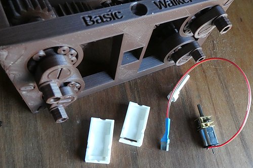 Motor and casing